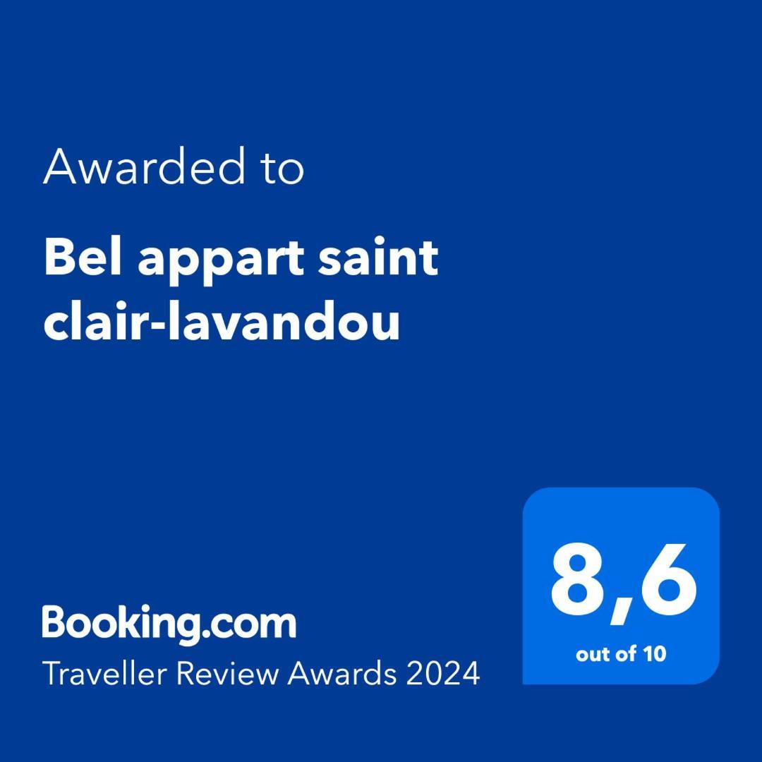 Bel Appart Saint Clair-Lavandou Apartment Льо Лаванду Екстериор снимка